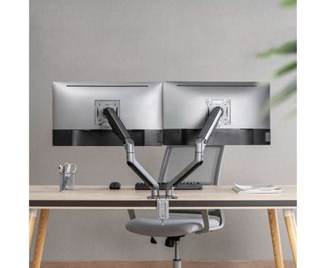 SOPORTE MESA 2 PANTALLAS 17"-32" TOOQ