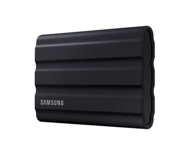 2 TB SSD SERIE PORTABLE T7 SHIELD BLACK SAMSUNG EXTERNO