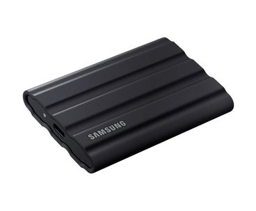 2 TB SSD SERIE PORTABLE T7 SHIELD BLACK SAMSUNG EXTERNO