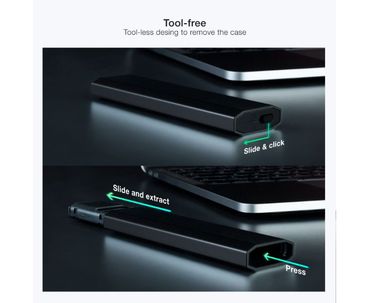 CAJA EXTERNA SSD NGFF/NVMe SHURA NEGRO TOOQ