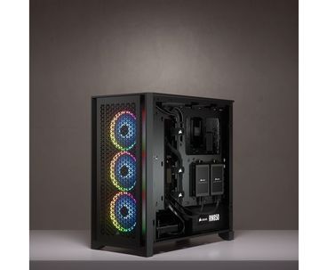 CAJA SEMITORRE ATX 4000D AIRFLOW TG BLACK CORSAIR