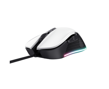 RATON GAMING GXT922 YBAR BLANCO/NEGRO RGB TRUST