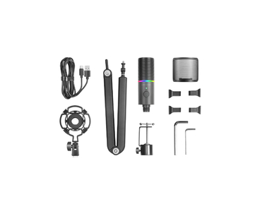 MICROFONO MMIC-XT ULTRA-HIGH ARGB NEGRO MARS GAMING