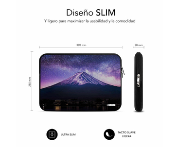 FUNDA NEOPRENO SLEEVE 15.6" MOUNTAIN SUBBLIM