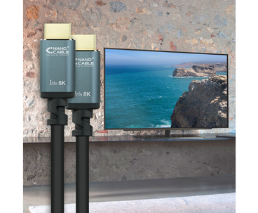 CABLE HDMI V2.1 IRIS 8K TIPO A/M-A/M NEGRO 5 M NANOCABLE