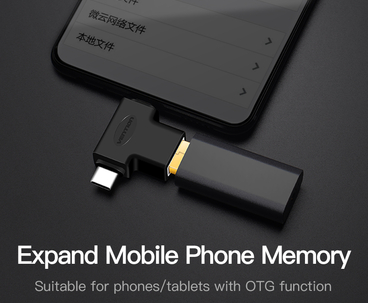 ADAPTADOR 3.0 USB-C/M A MICRO USB-A/M NEGRO VENTION