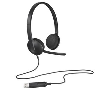 AURICULAR + MICROFONO H340 SUPRESION DE RUIDO NEGRO LOGITECH