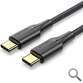 CABLE USB-C A USB-C 2.0 3A 3 M NEGRO VENTION