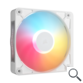 VENTILADOR AUXILIAR RX120 II ICUE LINK RGB 120MM WHITE SINGLE PACK CORSAIR