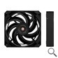 VENTILADOR AUXILIAR 120MM V12 NEGRO COOLBOX